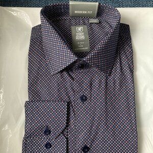 Stacy Adams Men's Button Down Shirt (NWT)